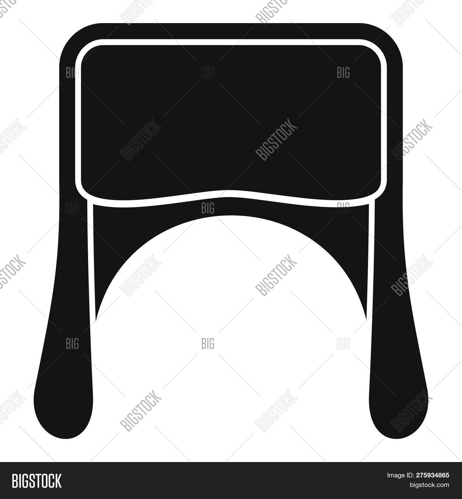 Flaps Winter Hat Icon Image & Photo (Free Trial) | Bigstock