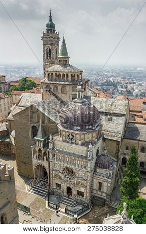 Basilica Of Santa Maria Maggiore In Bergamo