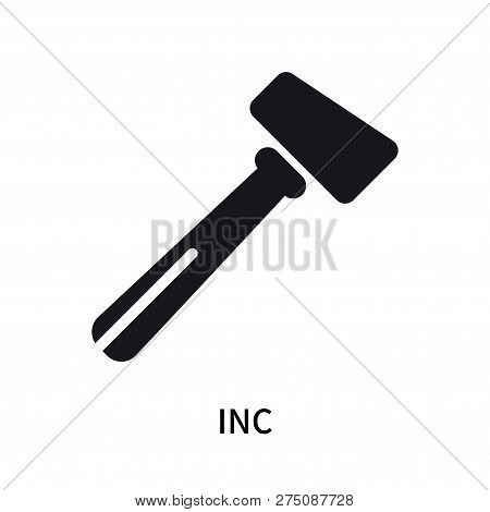 Inc Icon Isolated On White Background. Inc Icon Simple Sign. Inc Icon Trendy And Modern Symbol For G