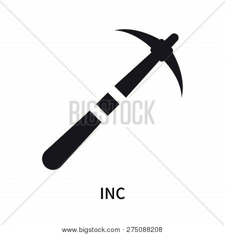 Inc Icon Isolated On White Background. Inc Icon Simple Sign. Inc Icon Trendy And Modern Symbol For G