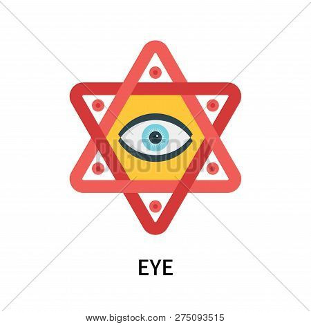 Eye Icon Isolated On White Background. Eye Icon Simple Sign. Eye Icon Trendy And Modern Symbol For G