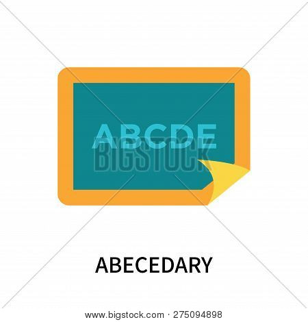 Abecedary Icon Isolated On White Background. Abecedary Icon Simple Sign. Abecedary Icon Trendy And M