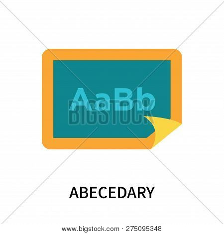 Abecedary Icon Isolated On White Background. Abecedary Icon Simple Sign. Abecedary Icon Trendy And M