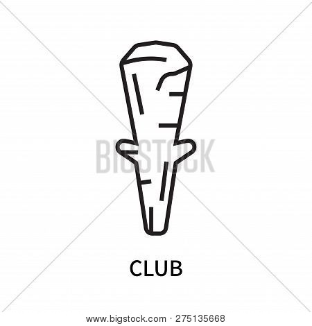 Club Icon Isolated On White Background. Club Icon Simple Sign. Club Icon Trendy And Modern Symbol Fo