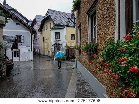 Old Town Of Hallstatt, Austria