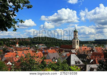 Biberach An Der Riß Is A City In Bavaria, Germany, With Many Historical Attractions