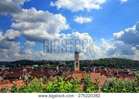 Biberach An Der Riß Is A City In Bavaria, Germany, With Many Historical Attractions