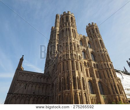 Ely Cathedral In Ely