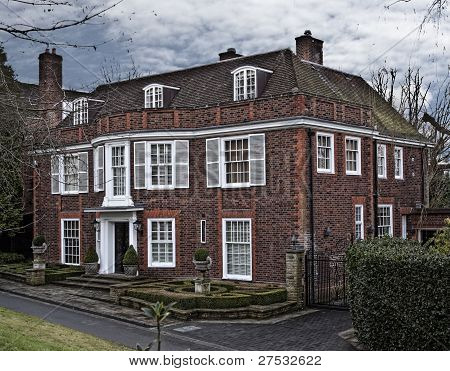 georgianischen Stilhaus in london