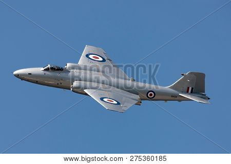 Farnborough, Uk - July 20, 2014: Former Royal Air Force English Electric Canberra Pr.9 Photographic 