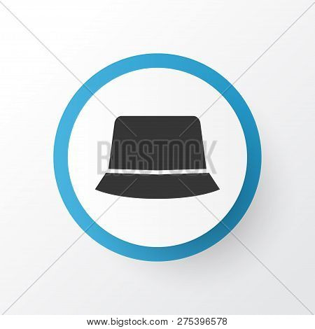 Panama Icon Symbol. Premium Quality Isolated Sunhat Element In Trendy Style.