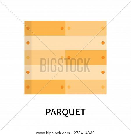 Parquet Icon Isolated On White Background. Parquet Icon Simple Sign. Parquet Icon Trendy And Modern 