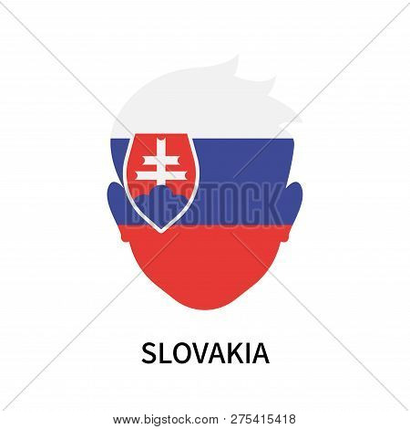 Slovakia Icon Isolated On White Background. Slovakia Icon Simple Sign. Slovakia Icon Trendy And Mode