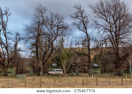 Kromrivier, South Africa, August 25, 2018: The Camping Area At Kromrivier Cederberg Park, A Holiday 