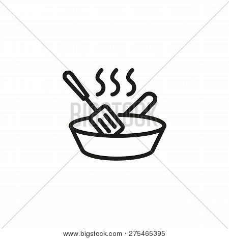 Frying Pan Spatula Vector Photo Free Trial Bigstock
