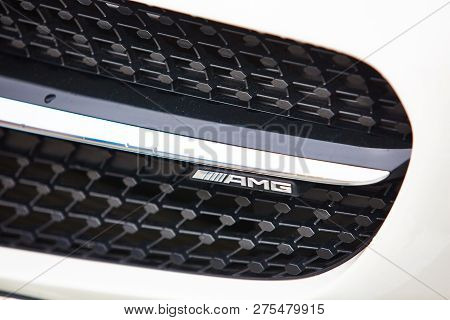 Kiev, Ukraine - October 4, 2016: Mercedes Benz Star Experience. The Interesting Series Of Test Drive