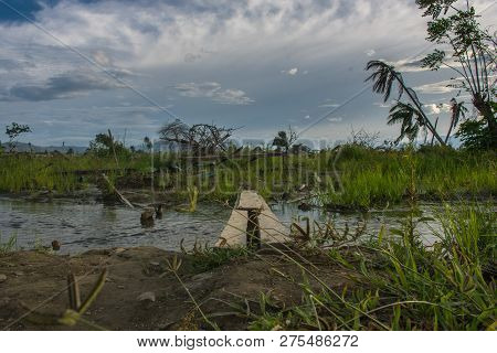 The Village Petobo Was Lost To The Earth Due To The Earthquake And Liquefaction Of October 28, 2018 