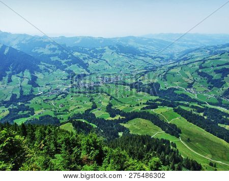 An Ecological Paradise Or A Beautiful Panorama From The Top Of Stockberg - Canton Of St. Gallen, Swi