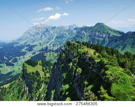 An Ecological Paradise Or A Beautiful Panorama From The Top Of Stockberg - Canton Of St. Gallen, Swi
