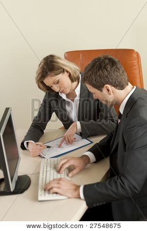 Pepole negócios trabalhando no escritório