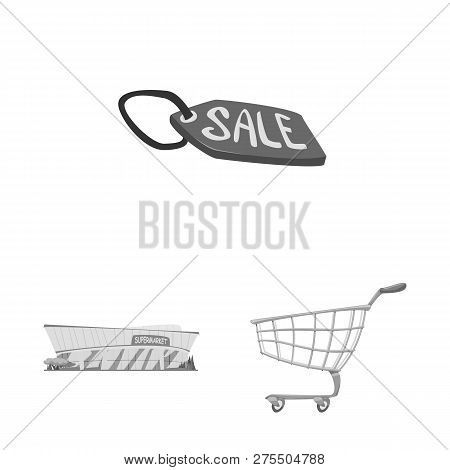 Vector Design Of Food And Drink Symbol. Set Of Food And Store Stock Symbol For Web.