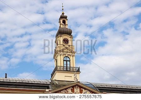 Top View Of Riga City Council, Latvian: Rigas Dome, Is Organized By The Deputy Chairmen, Presidium, 