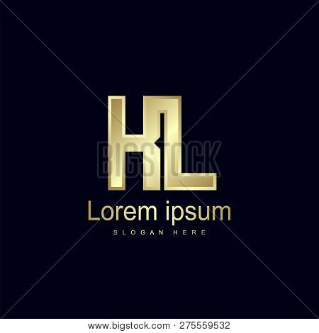 Initial Letter Kl Logo Template Vector Design