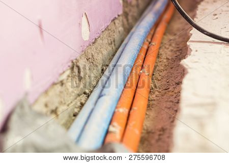 Repair, Renovation, Electricity And Wire Installation Renovating Room