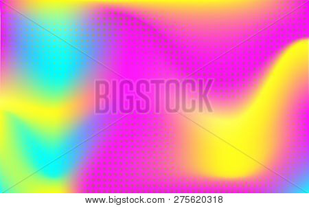 Gradient Mesh Abstract Background. Blurred Bright Colors Mesh Background. Vivid Smooth Mesh Blurred 