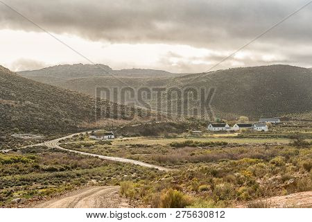 Matjiesrivier, South Africa, August 27, 2018: View Of The Offices Of The Matjiesrivier Nature Reserv