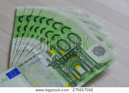 Euro Billnote (eur) Background. The Currency Of The Euro Area And Institutions Was Issued In 2002.