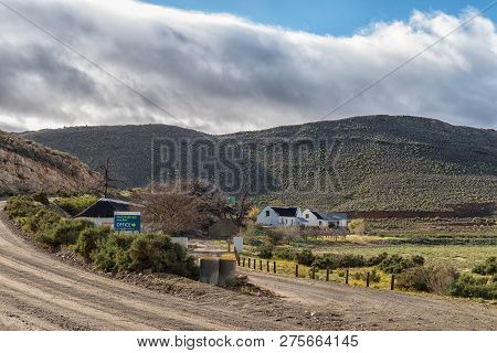 Matjiesrivier, South Africa, August 27, 2018: View Of The Offices Of The Matjiesrivier Nature Reserv