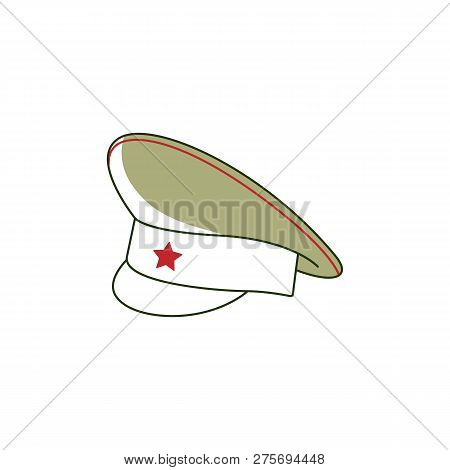 Vector Flat Army, Military Fatherland Defender Set
