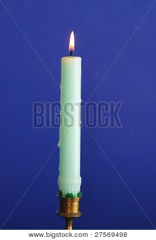 Hořící svíčka