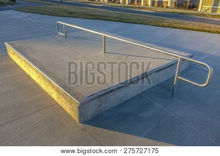 Mini Skate Park Feature Utah Valley Neighborhood