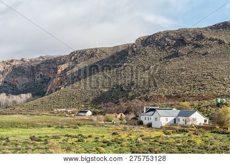 Matjiesrivier, South Africa, August 27, 2018: View Of The Offices Of The Matjiesrivier Nature Reserv