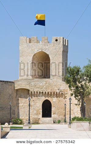 SchloÃŸ von Oria. Puglia. Italien.