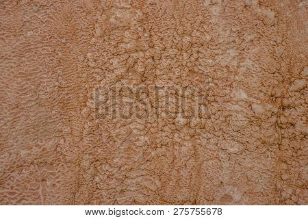 Texture Of Abstract Formation Of Mineral Stone, Traverten