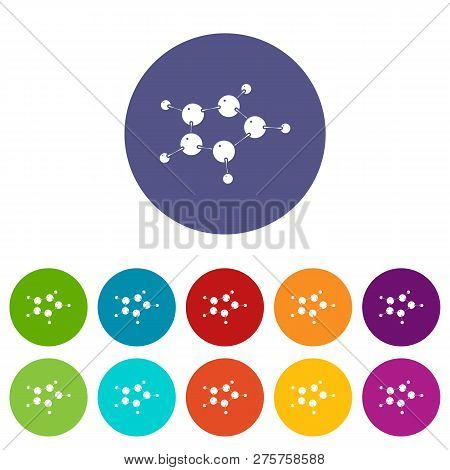 Furan Icons Color Set For Any Web Design On White Background