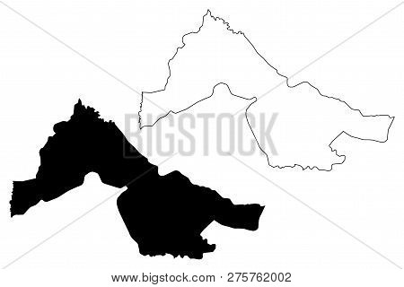 Kwara State (subdivisions Of Nigeria, Federated State Of Nigeria) Map Vector Illustration, Scribble 