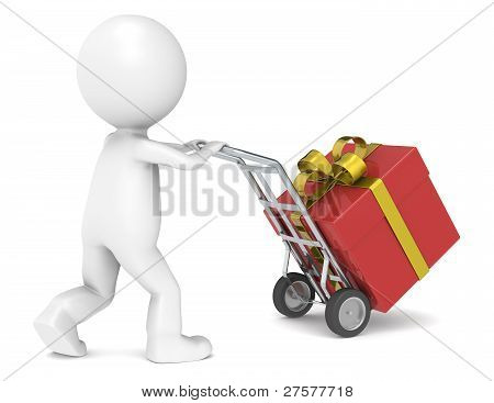 Weihnachten vorhanden Lieferung