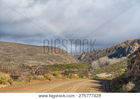 Road Near The Offices Of The Matjiesrivier Nature Reserve In The Cederberg Mountains. An Historic Ce
