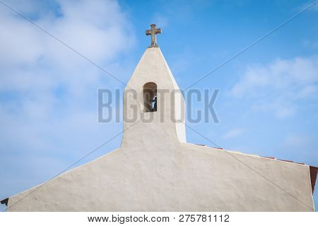 Architectural Detail Of The Chapel Of La Meule On The Island Of Yeu