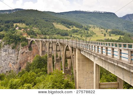 Gamle bro - Durdevica, Montenegro.