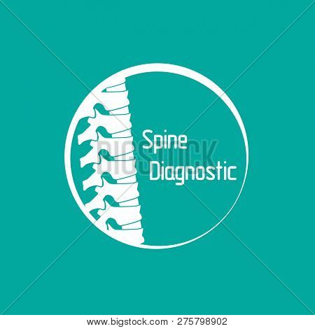 Medical Diagnostics Center Logo, Vector Illustration. Healthcare Medical.
