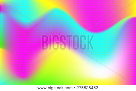 Gradient Mesh Abstract Background. Blurred Bright Colors Mesh Background. Vivid Smooth Mesh Blurred 