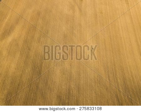 Drone Photo Of The Countryside Fields - Topdown View