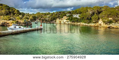 In The Harbor Of Cala Figuera Mallorca Spain