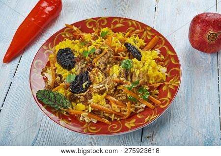 Murg Mewa Pulao