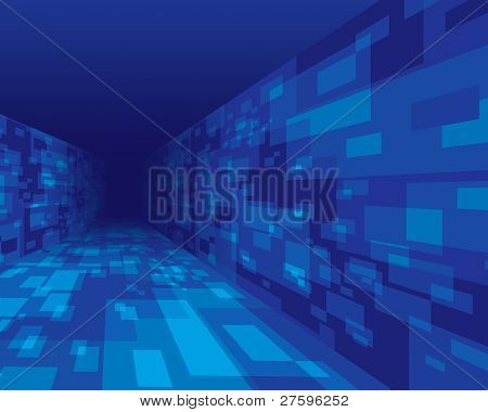 Mosaico azzurro